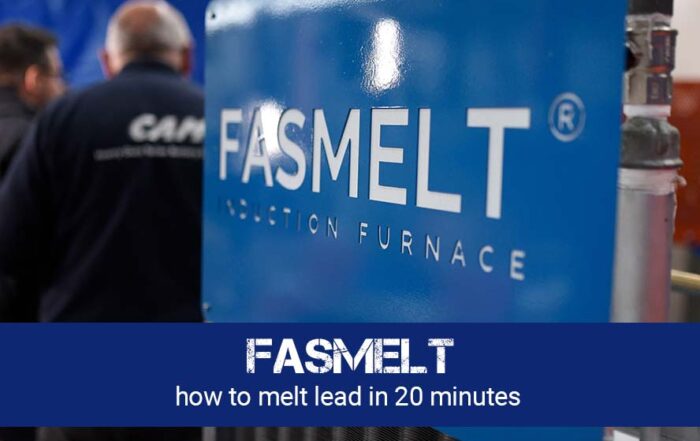 fasmelt. how to melt lead in 20 minutes